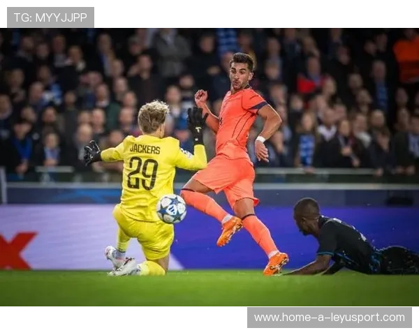 巴萨防线漏洞频现，布鲁日3-3逼平巴萨，晋级形势不容乐观，巴萨不败纪录